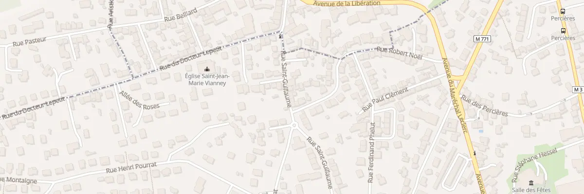 Plan du 44 Rue Saint-Guillaume à Beaumont