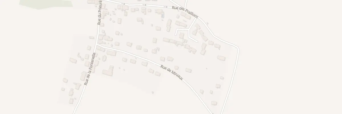 Plan du 21 Rue de Mirvaux à Pécy