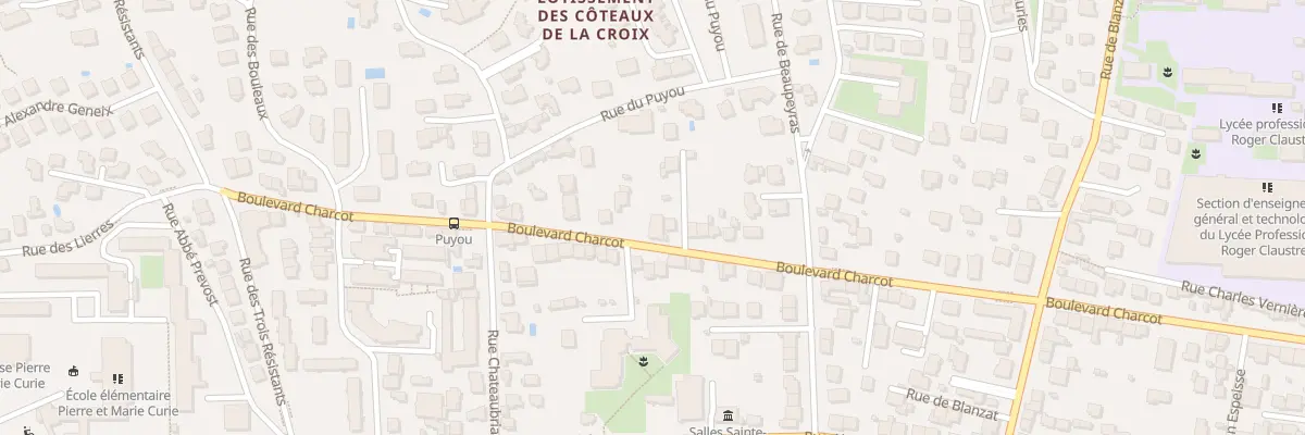 Plan du 146 Bd Charcot à Clermont-Ferrand
