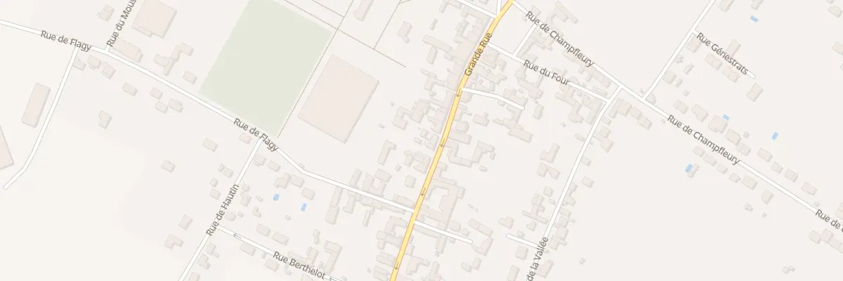 Plan du 90 Gr Grande Rue à Villeblevin