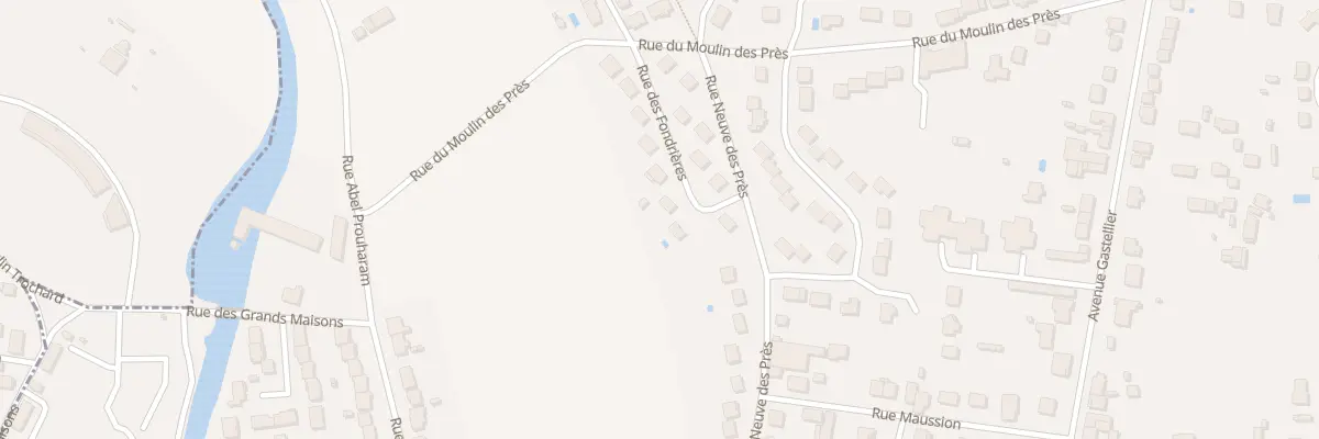 Plan du 5520 Rue Neuve des Prés à Coulommiers