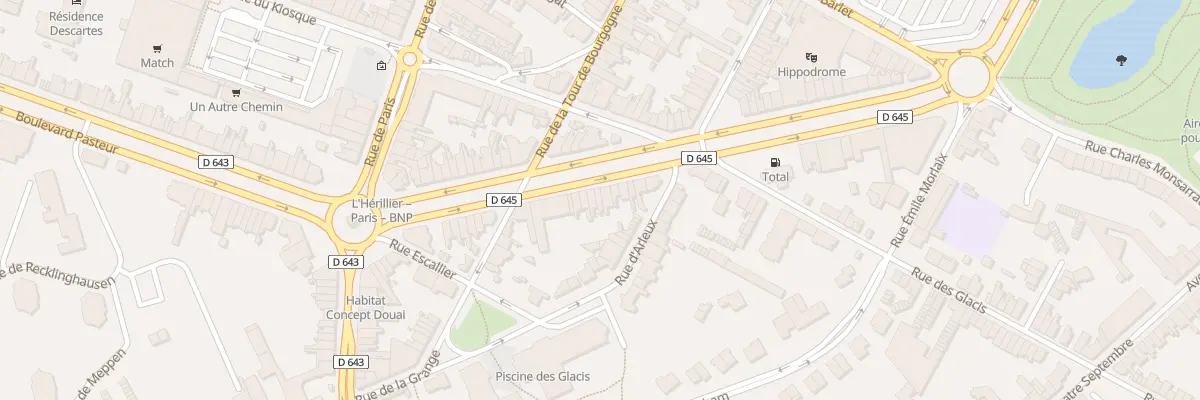 Plan du 279 Bd Paul Hayez à Douai