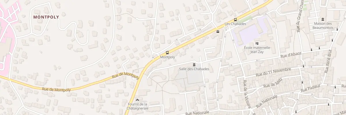 Plan du 23 Av du Mont-Dore à Beaumont