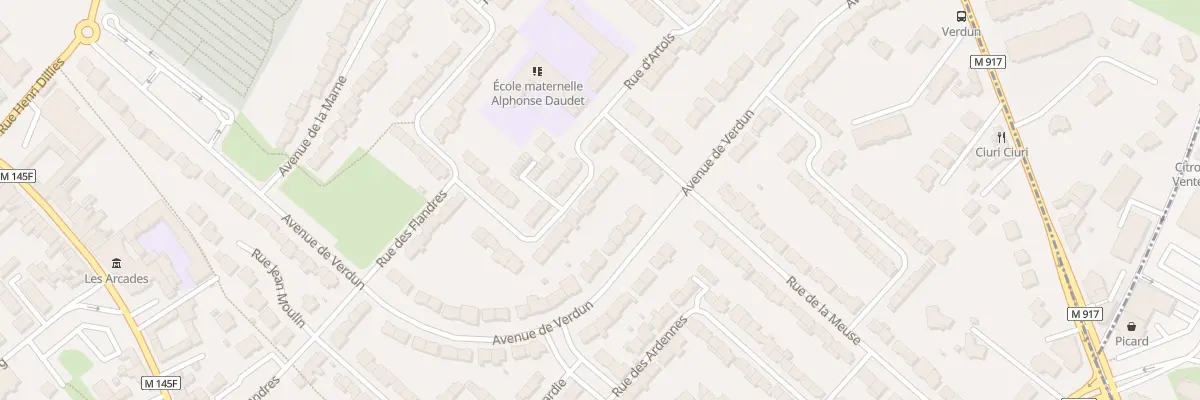 Plan du 12 Rue d’Artois à Faches-Thumesnil