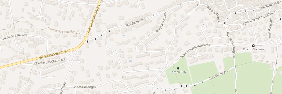 Plan du 17 Rue Jean Moulin à Beaumont