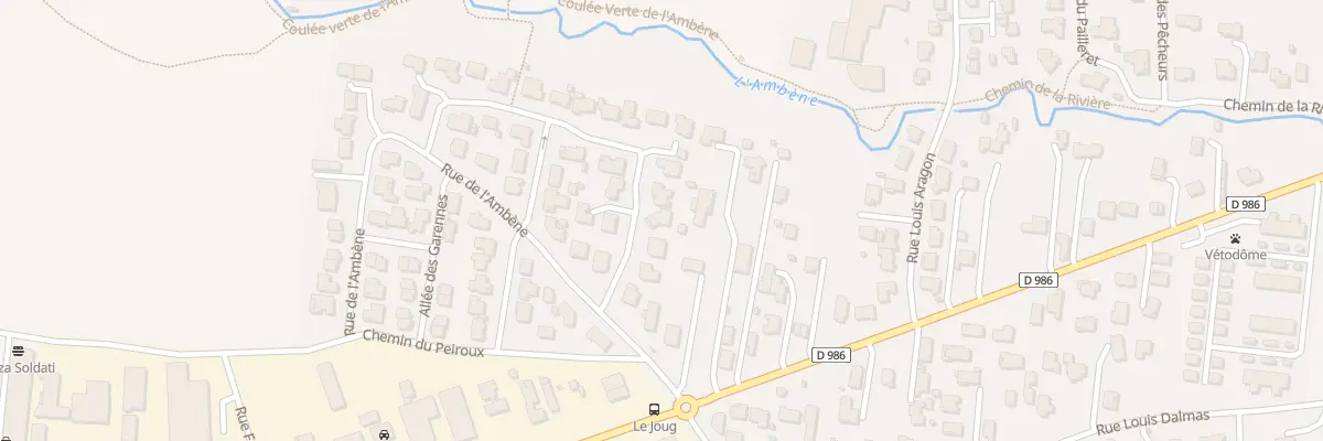 Plan du 7 Rue d’Albalat à Mozac