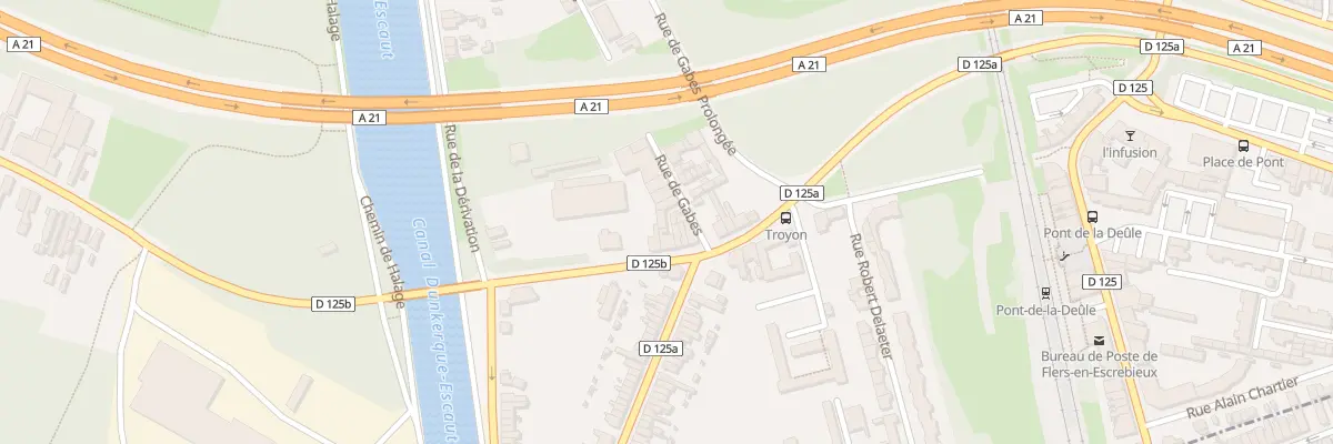 Plan du 5 Rue de Gabes à Flers-en-Escrebieux