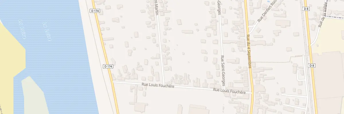 Plan du 8 Rue Saint Martin à Fourchambault