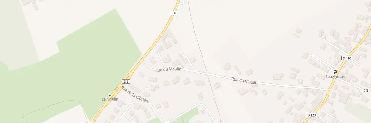 Plan du 336 Rue du Moulin à Moncheaux
