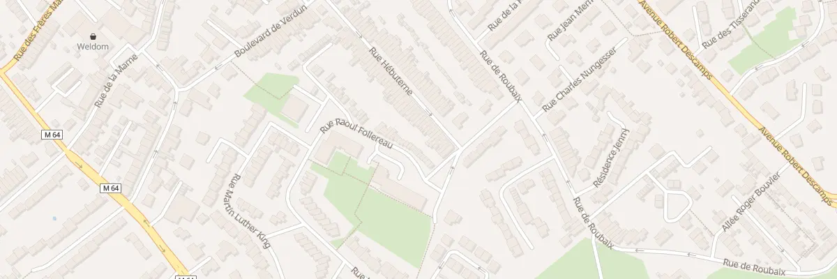 Plan du 68 Rue d’Hébuterne à Linselles