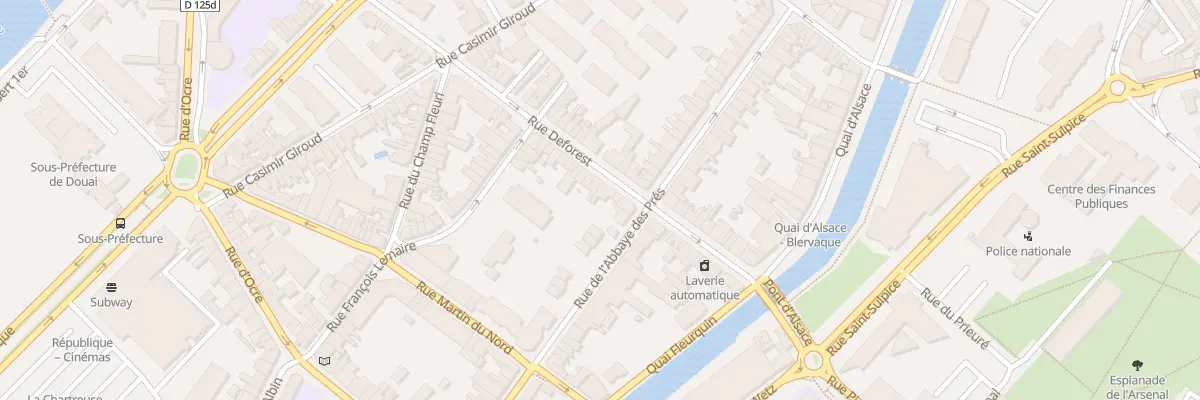 Plan du 137 Rue Deforest à Douai