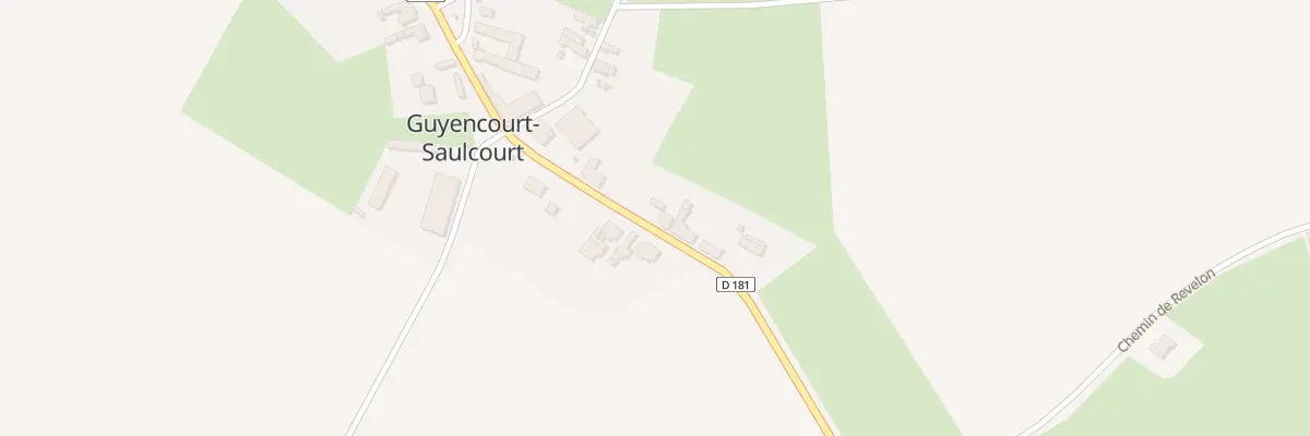 Plan du 32 Rue Paul Lejeune à Guyencourt-Saulcourt