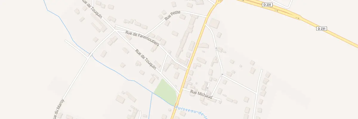 Plan du 4 Rue de Faremoutiers à Vaudoy-en-Brie