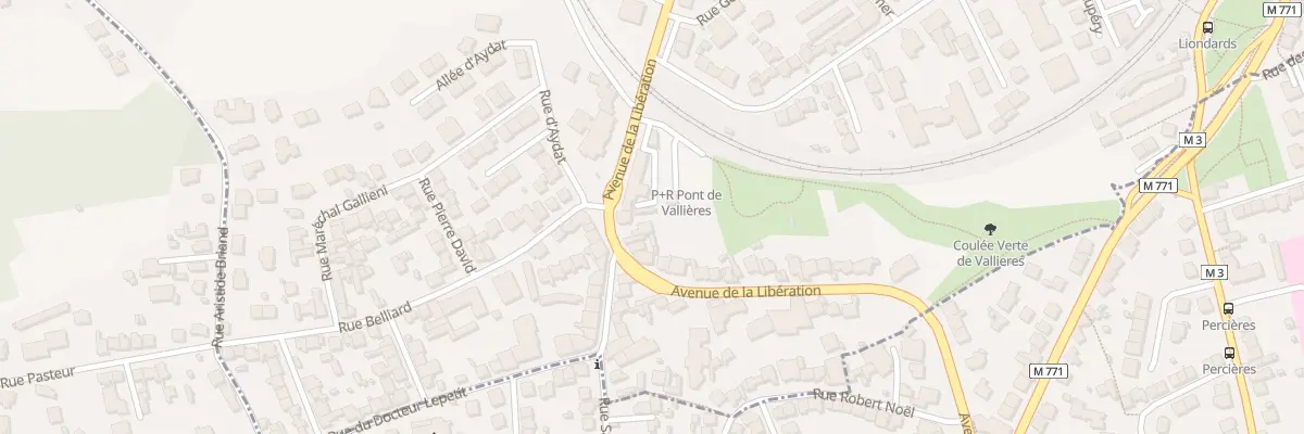 Plan du 163 Av de la Libération à Clermont-Ferrand
