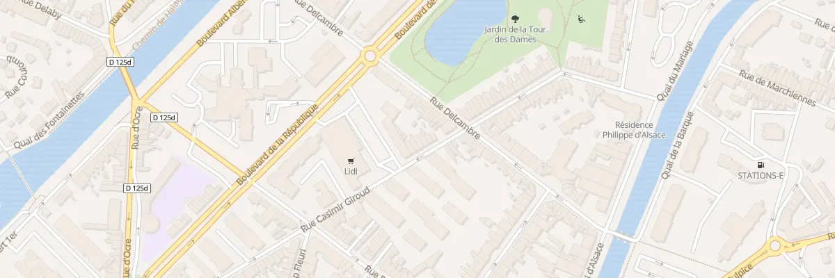 Plan du 343 Rue Giroud à Douai