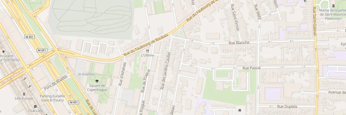 Plan du 32 Rue des Jardins Caulier à Lille