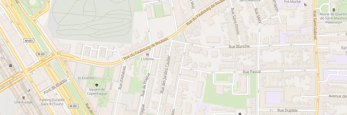 Plan du 36 Rue des Jardins Caulier à Lille