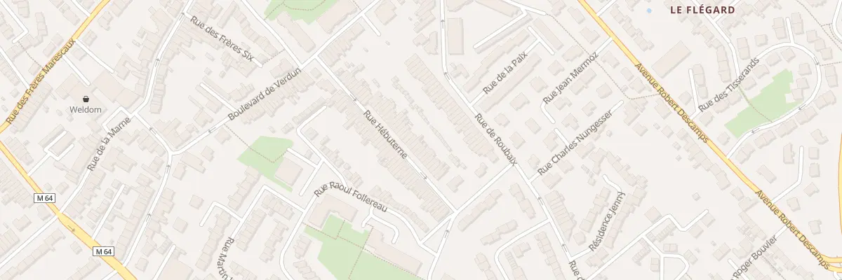 Plan du 47 Rue d’Hébuterne à Linselles