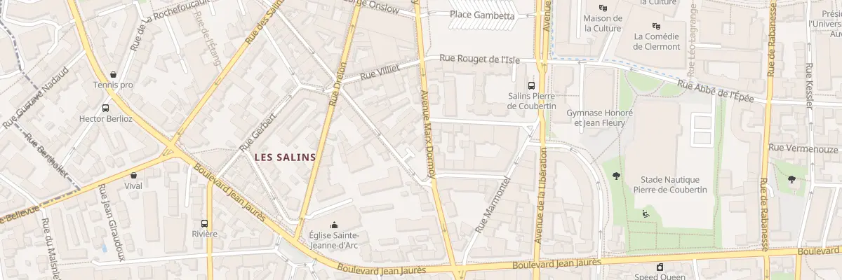 Plan du 34 Av Marx Dormoy à Clermont-Ferrand