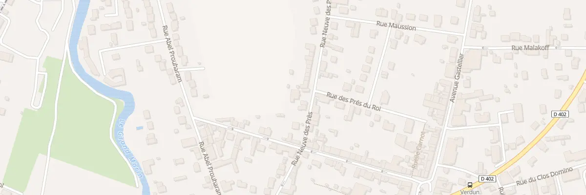 Plan du 23B Rue Neuve des Prés à Coulommiers