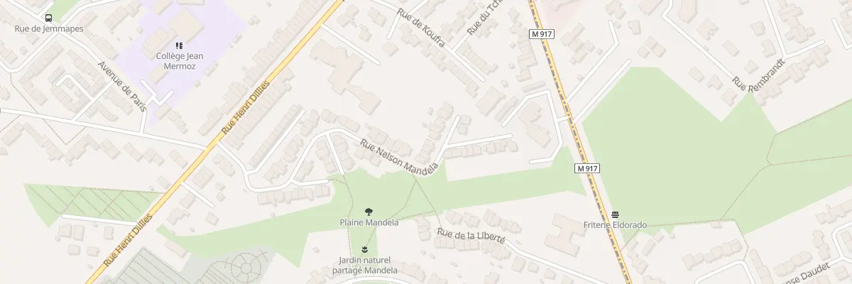 Plan du 45 Rue Nelson Mandela à Faches-Thumesnil