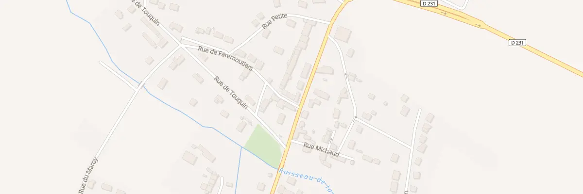 Plan du 2B Rue de Faremoutiers à Vaudoy-en-Brie