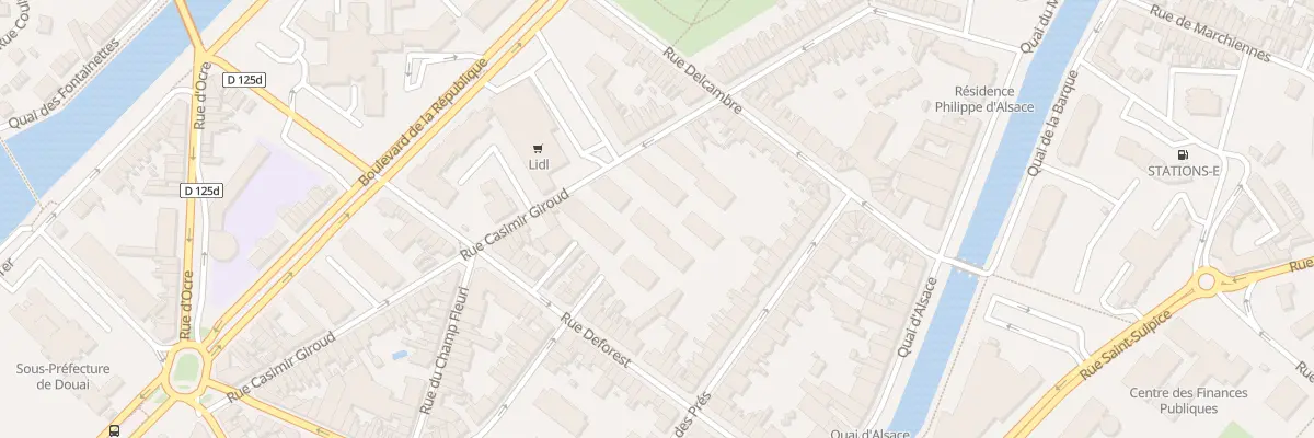 Plan du 306 Rue Giroud à Douai