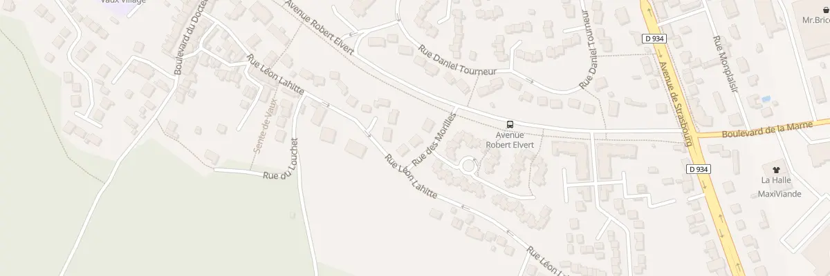 Plan du 4 Rue des Morilles à Coulommiers
