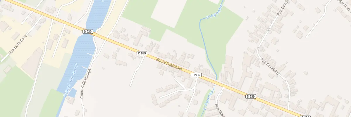 Plan du 31 Rte Nationale à Marquion