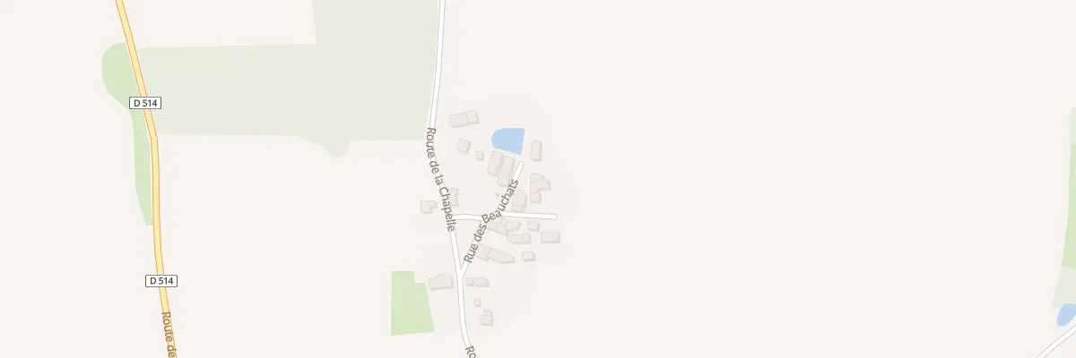 Plan du 10 Rue des Beauchats à Bitry
