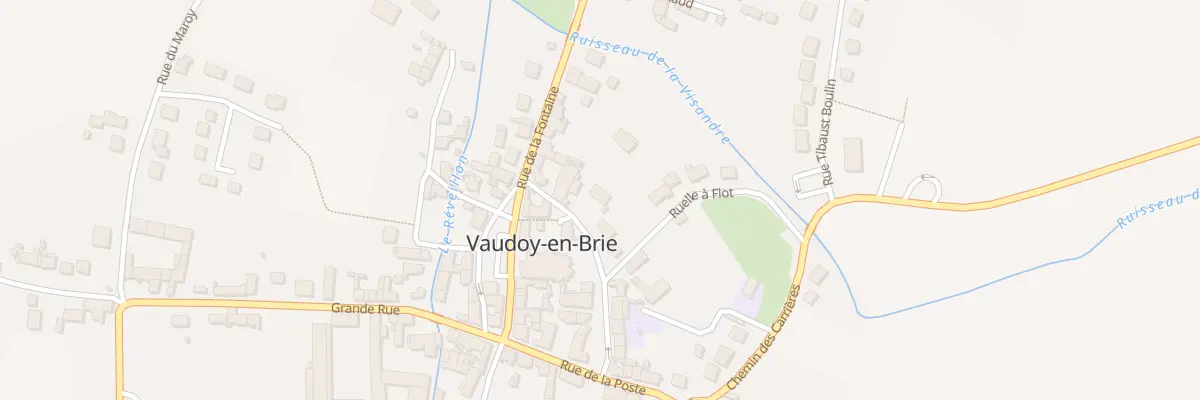 Plan du 3 Rue du Tour de l’Eglise à Vaudoy-en-Brie