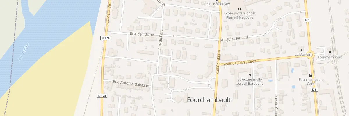 Plan du 6 Rue du Parc à Fourchambault