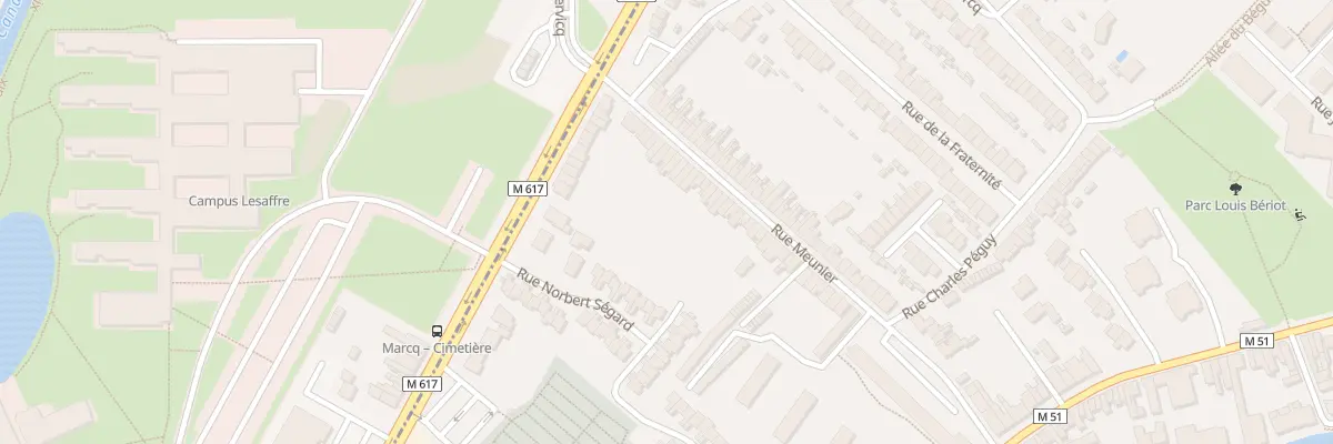 Plan du 73 Rue Meunier à Marcq-en-Barœul