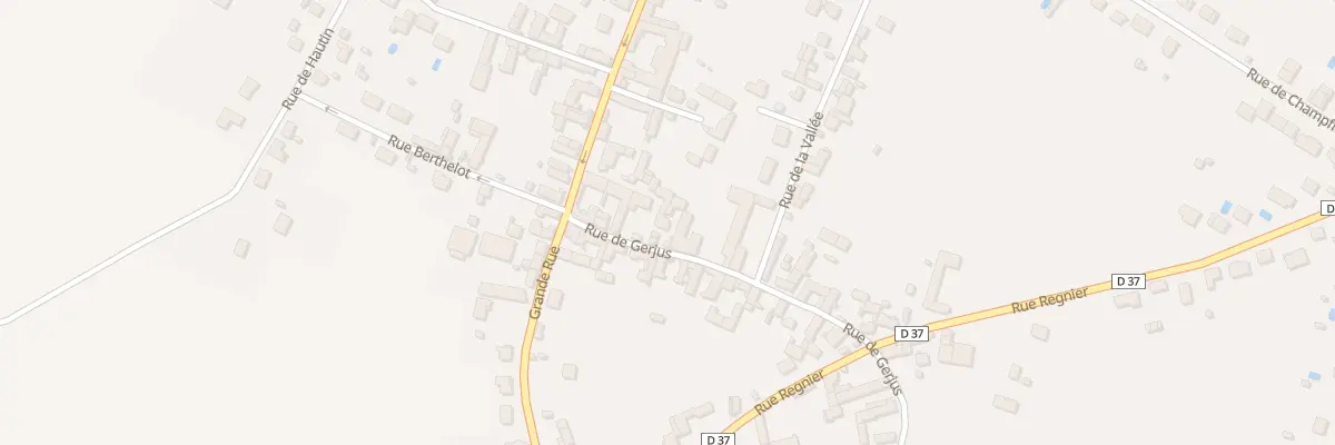 Plan du 7 Rue de Gerjus à Villeblevin