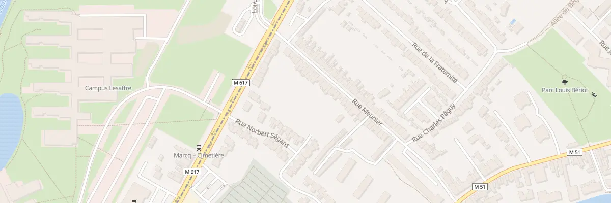 Plan du 71 Rue Meunier à Marcq-en-Barœul