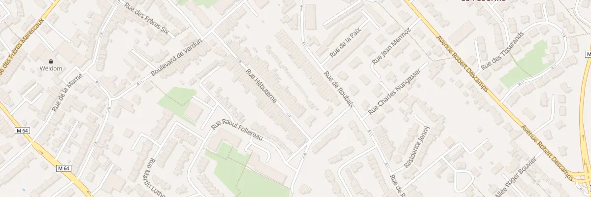 Plan du 55 Rue d’Hébuterne à Linselles