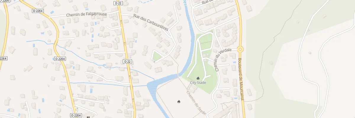 Plan du 17 Rue des Carbounières à Lamalou-les-Bains