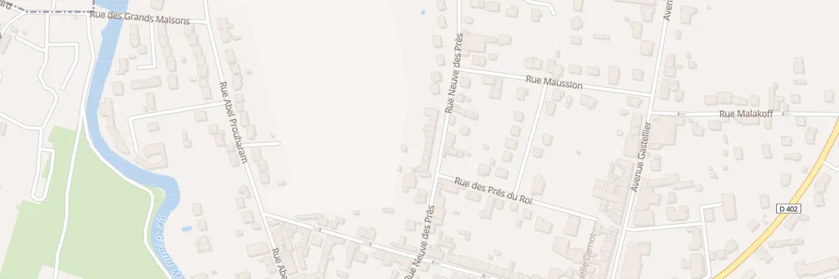 Plan du 33 Rue Neuve des Prés à Coulommiers