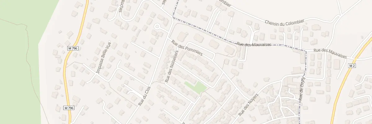 Plan du 146 Rue des Péchers à Blanzat