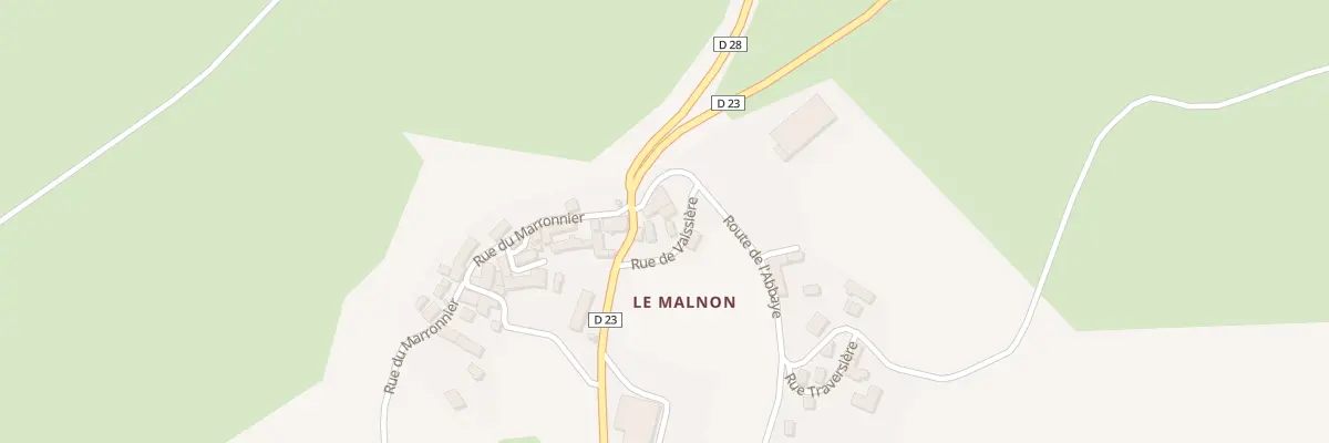 Plan du 5025 Malnon à Chassagne