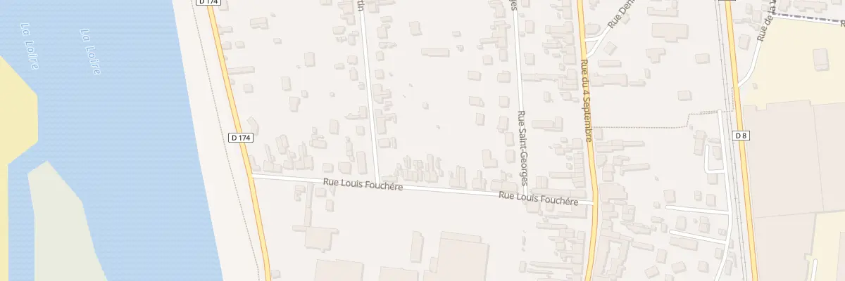 Plan du 30 Rue Louis Fouchere à Fourchambault