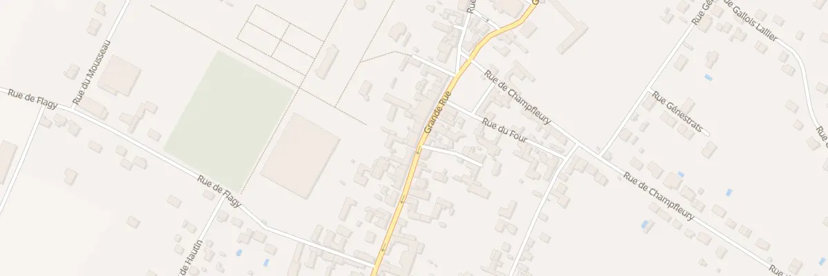 Plan du 74 Gr Grande Rue à Villeblevin