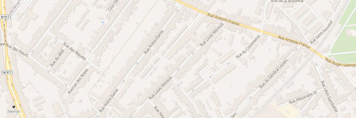 Plan du 125 Rue Louis Montois à Ronchin