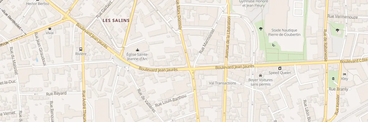 Plan du 54 Av Marx Dormoy à Clermont-Ferrand
