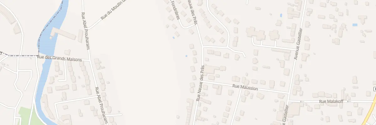 Plan du 51 Rue Neuve des Prés à Coulommiers