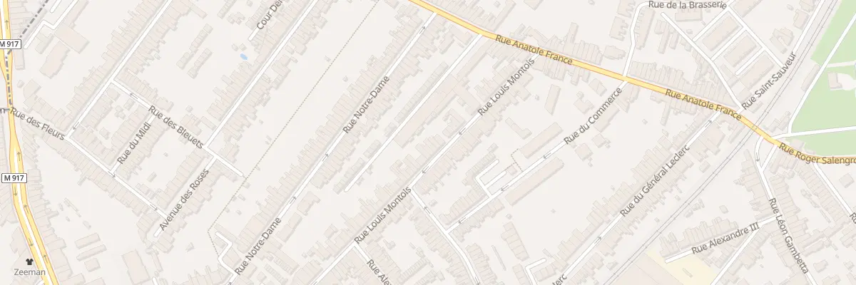 Plan du 127 Rue Louis Montois à Ronchin
