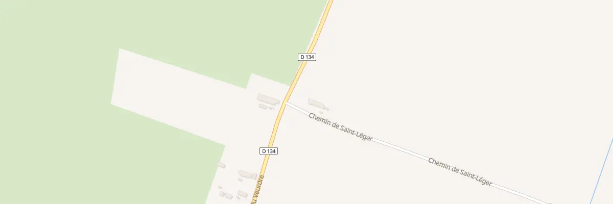 Plan du 1 Che de Saint-Léger à Mars-sur-Allier
