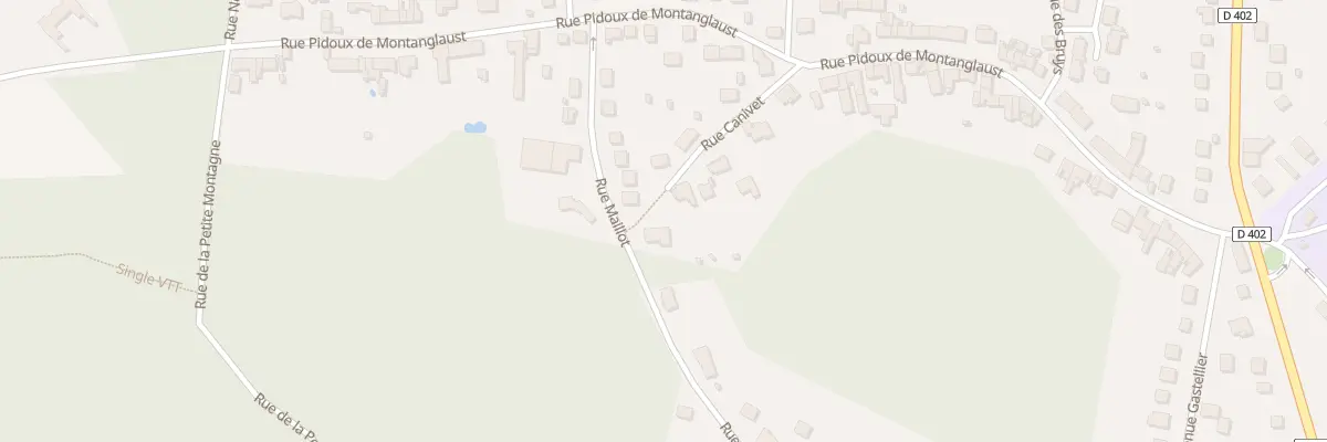 Plan du 70 Rue Maillot à Coulommiers