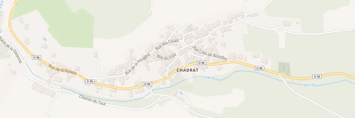 Plan du 5000 Rue du Bac Chadrat à Saint-Saturnin