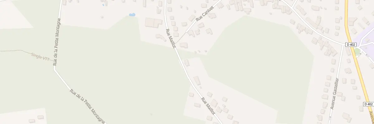 Plan du 64 Rue Maillot à Coulommiers